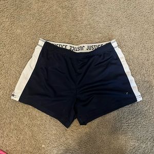 COPY - blue athletic shorts